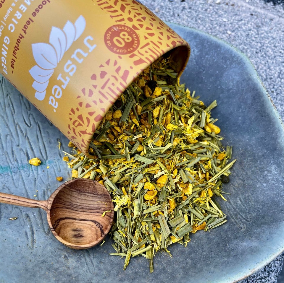 Tumeric ginger te i dåse