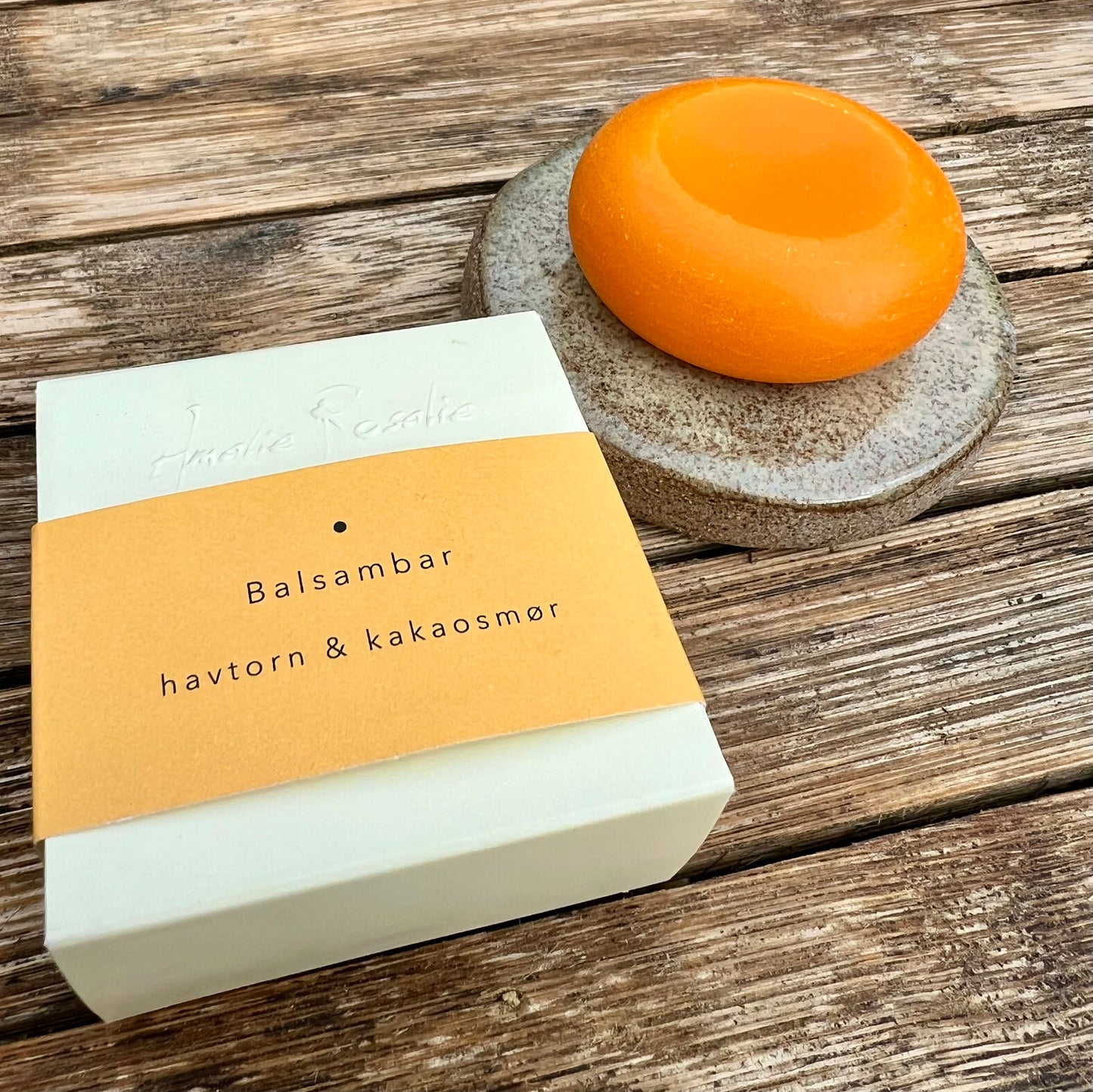 Balsambar med cacaosmør og havtorn