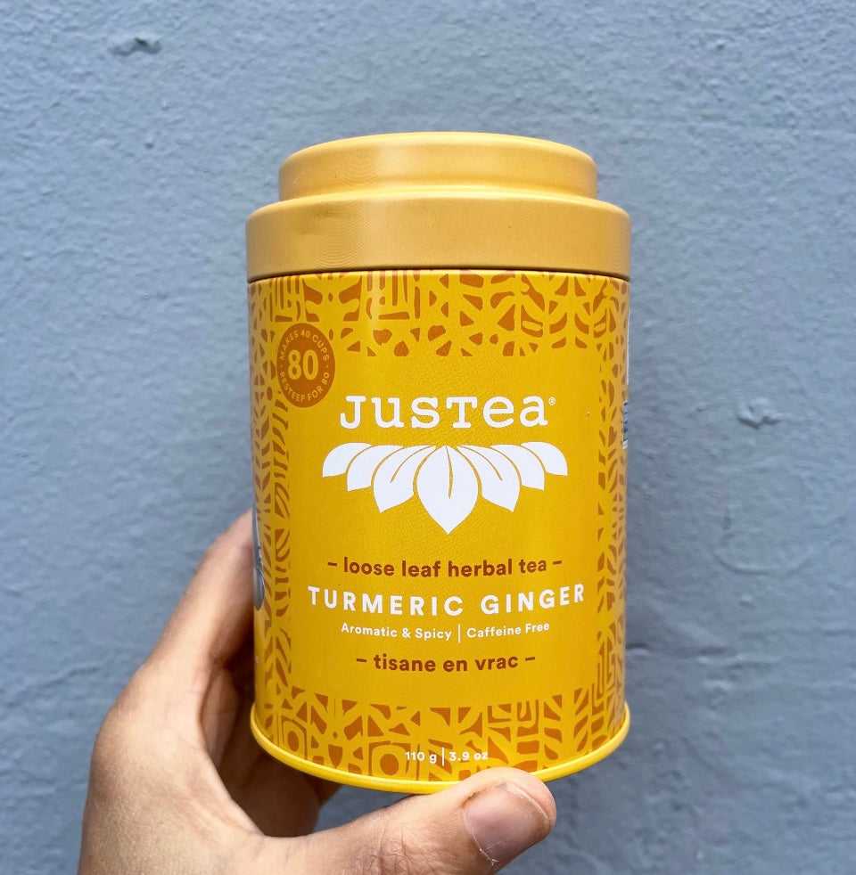 Tumeric ginger te i dåse