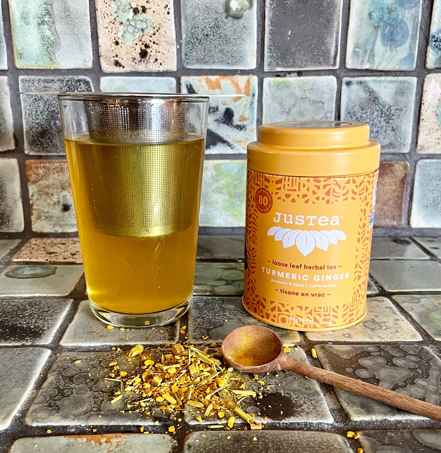 Tumeric ginger te i dåse