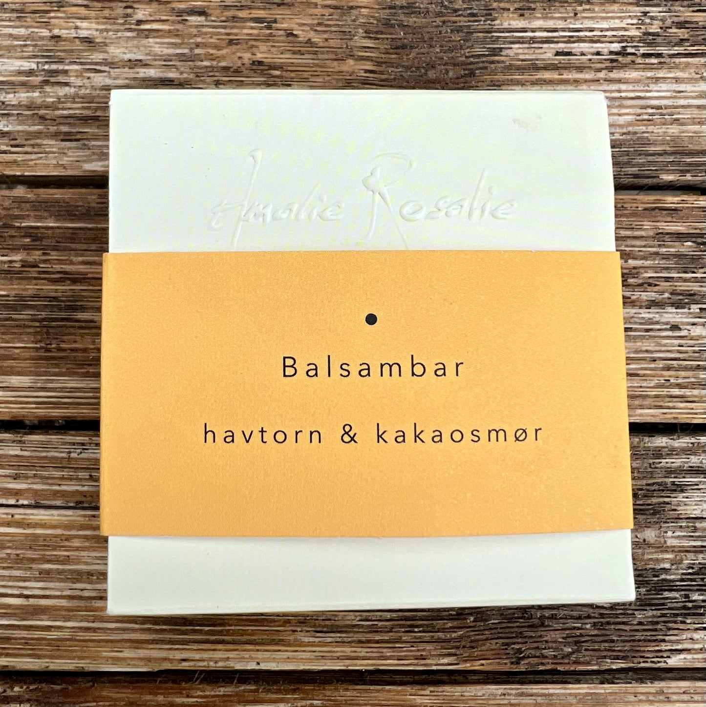 Balsambar med cacaosmør og havtorn