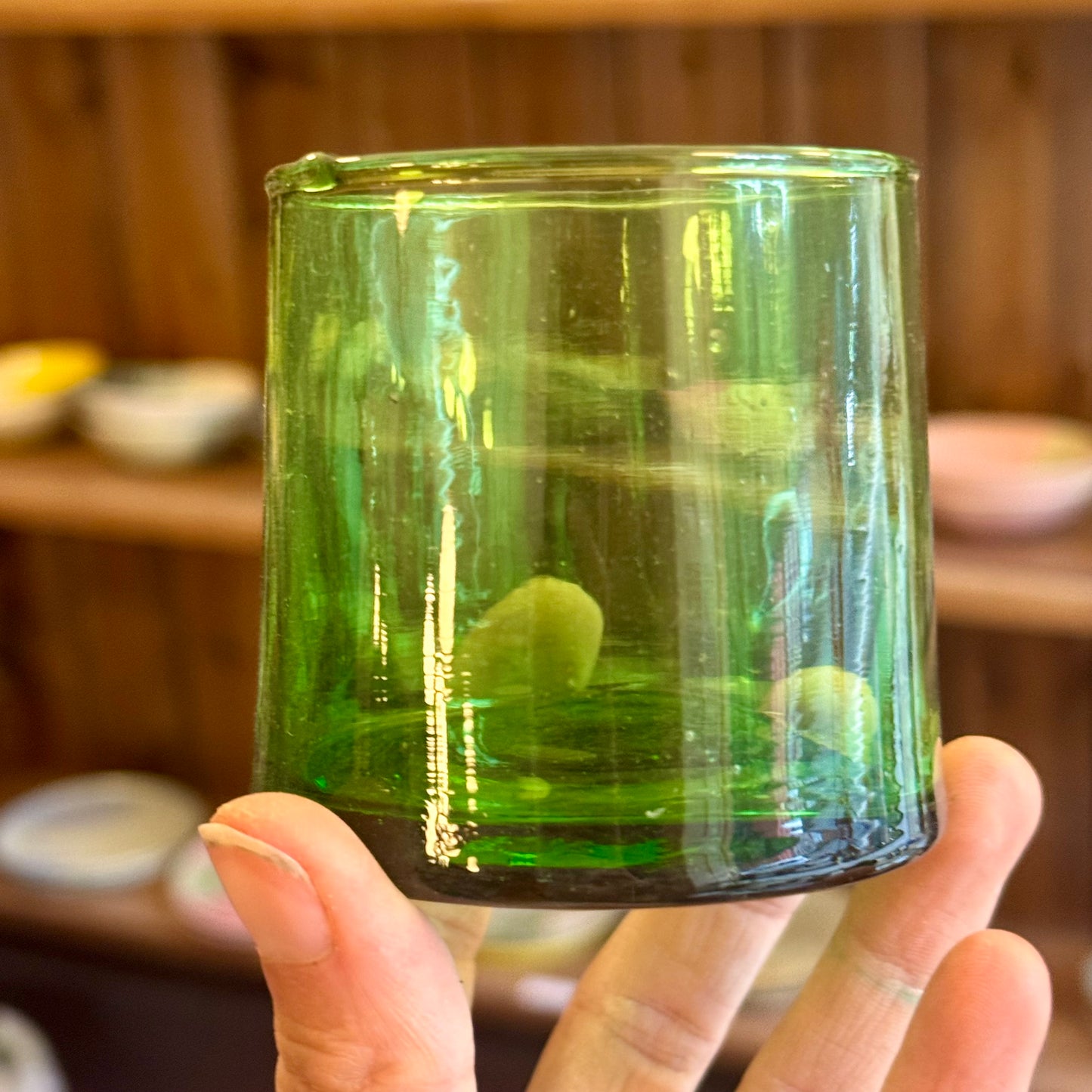 Lille fez glas, 200 ml.