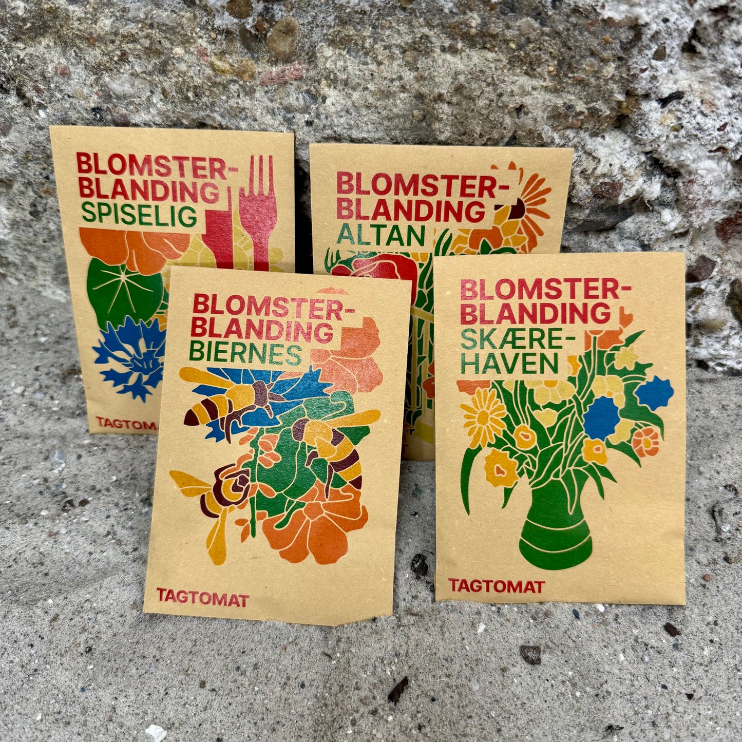 Skære haven, blomsterfrø