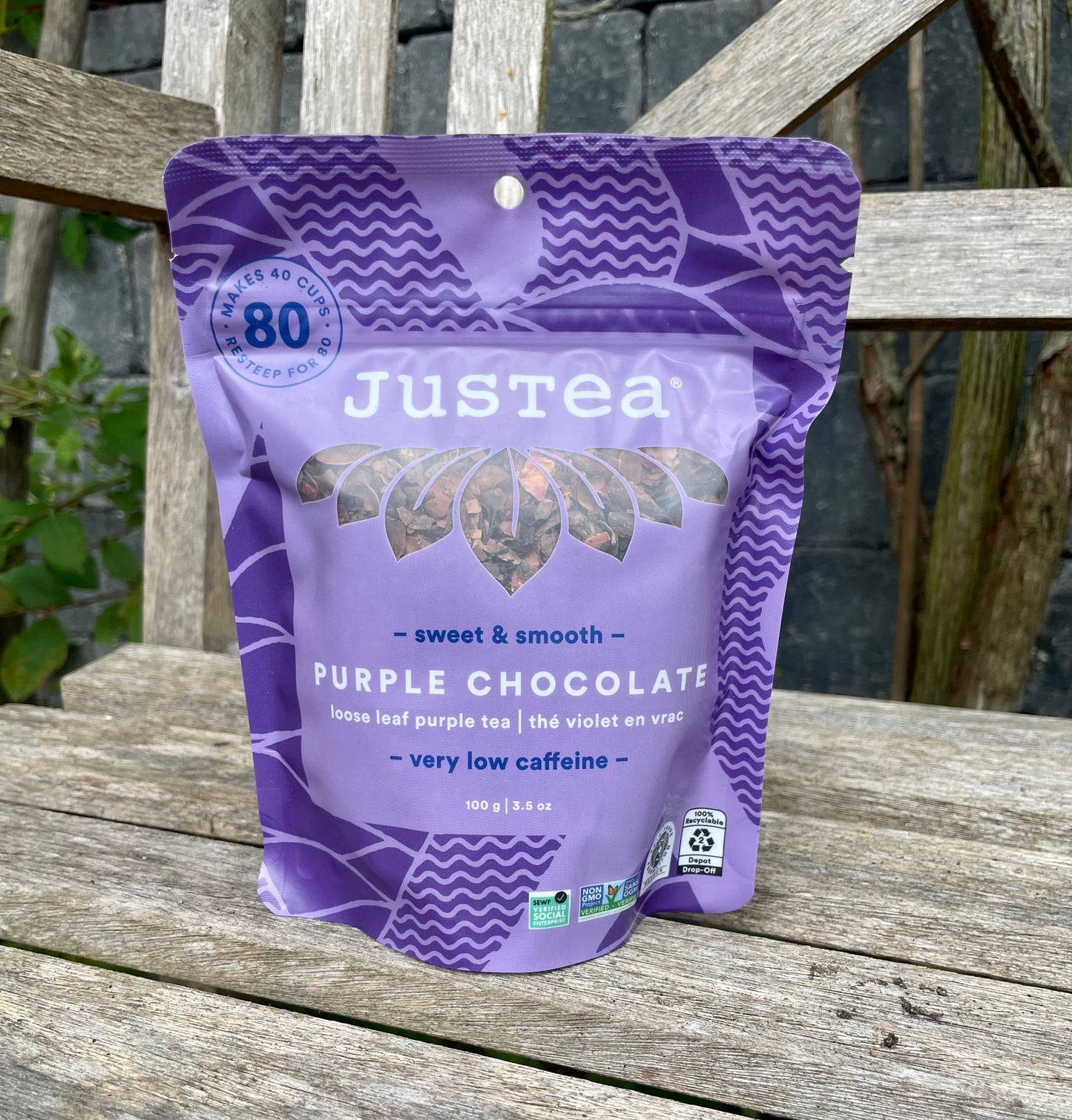 Purple chocolate