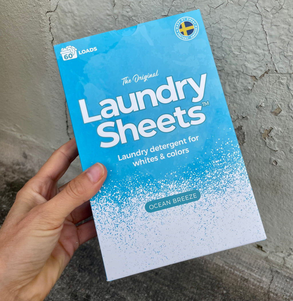 Laundry sheets, 60 stk. ocean breeze