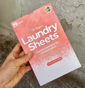 Laundry sheets, 30 stk. duftfri