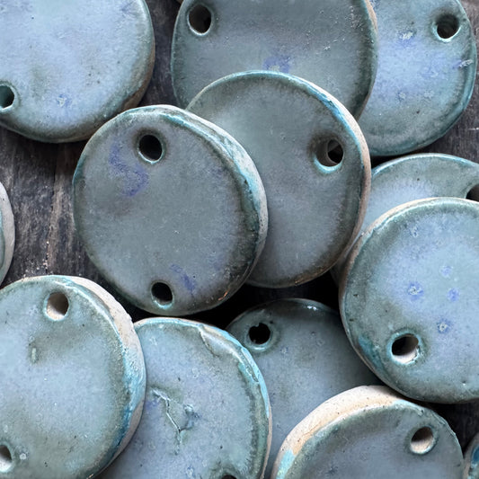 Mini, lys blå med spil