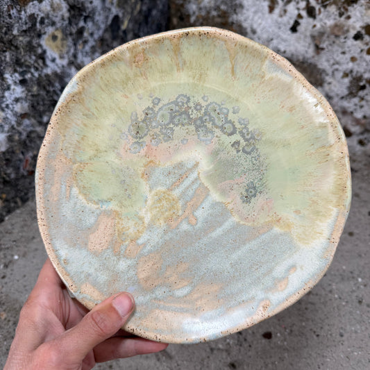 Håndformet frokosttallerken