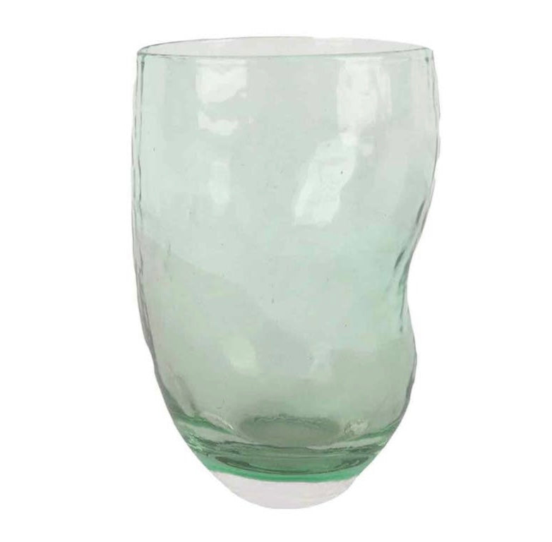 Vandglas, svag grøn